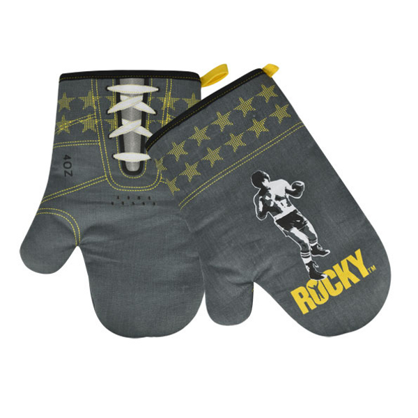 Mustard Rocky Oven Gloves