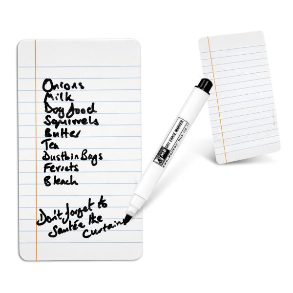 Unbranded Magnote Dry-Wipe Reminder Pad