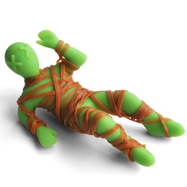 Mummy Mike Rubber Band Holder