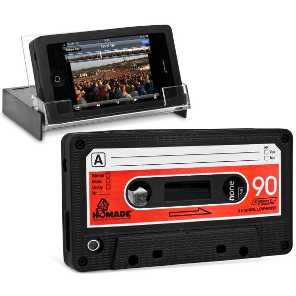 Homade iPhone Cassette Case and Stand