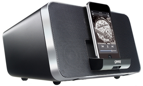 GEAR4 DUO iPod Speaker System with Detachable Portable Speaker