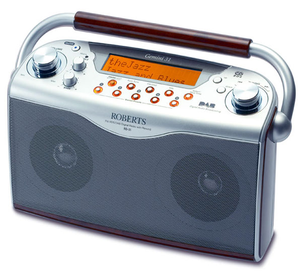Roberts Gemini 31 DAB/FM RDS Radio with PausePlus