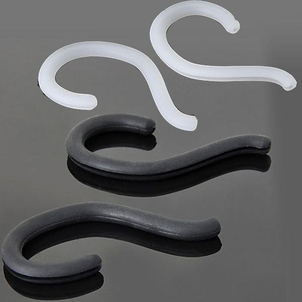 MEElectronics Over The Ear Cable Guides Suitable For Most In EarIn Canal Earphones Colour BLACK