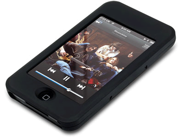 GEAR4 iVak Hard Shell Soft Feel Case for iPod Touch Colour SILVER