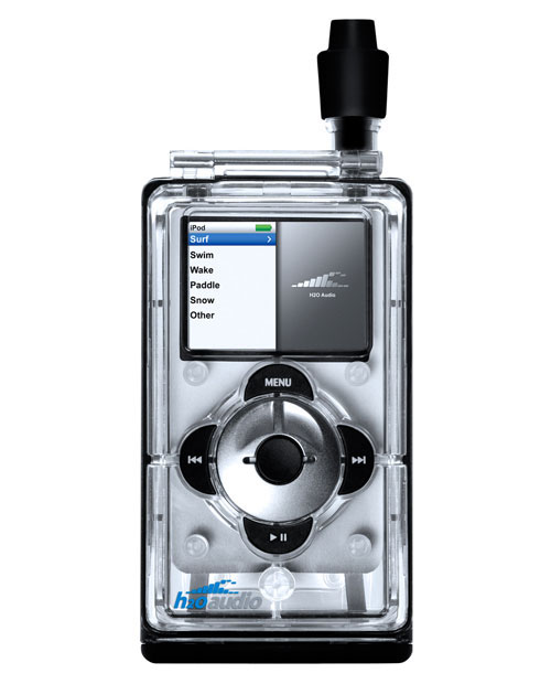 Submersible up to 10ft/3m (when paired with H2O Audio Waterproof Headphones)  Commander Scroll Wheel (allows function of the iPod Click Wheel underwater or while wearing gloves) LatchTight™ locking system  SealTight™ connector (compatible with standard 3.5mm headphone plugs)Compatible with the iPod Classic (6th Gen) only Armband included!*Headphones and iPod not included