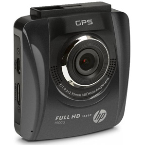 HP F-500g Premium Full HD 1080p Car Camcorder - Ultra-Wide Angle Lens, Built-in WiFi and Motion Sensor for Collision Detection