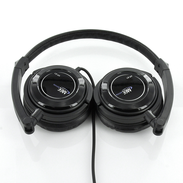 MEElectronics HT 21 Portable Headphones Colour BLACK