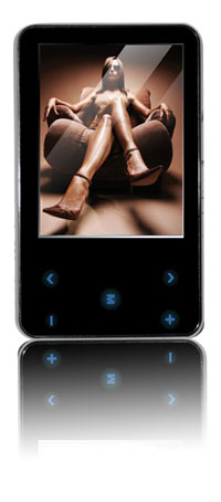 Sumvision Ice 800 2GB Touch Sensitive MP4 Player