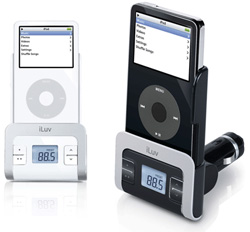 iLuv i707 FM Transmitter and Car Adapter