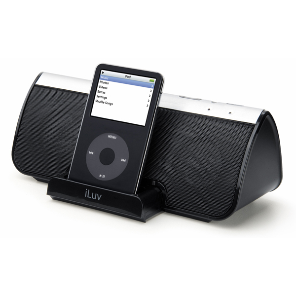iLuv i189 Stereo Speakers with iPod Dock