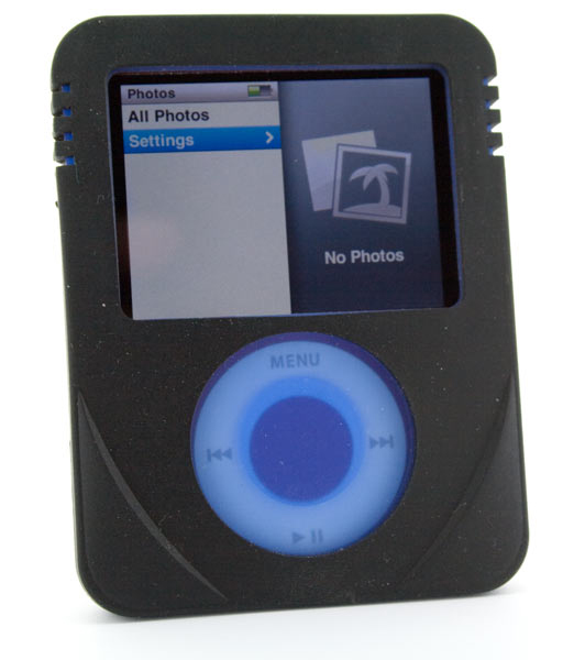 I-nique I nique Tuff Luv iPod Nano 3rd Gen Streetz pack Twin Skin Colour GRAPHITE
