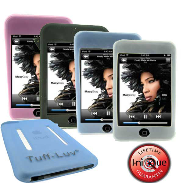 Inique TuffLuvandreg Apple Ipod Touch Pure series Silicone skin Colour PINK
