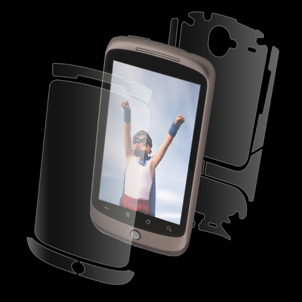 The InvisibleSHIELD HTC Google Nexus One Full Body SHIELD