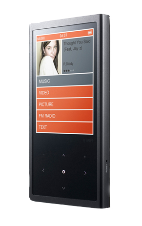 iRiver E200 16GB MP3 Player Colour BLACK