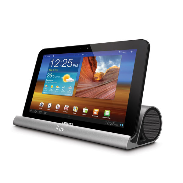 iLuv iSP245 Mo'Beats Portable Stereo Bluetooth Speaker Stand for Apple iPad