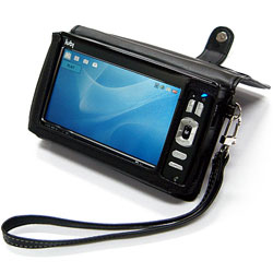 iubi Blue 60GB Luxury Leather Carry Case
