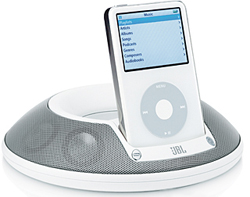 JBL OnStage II Speaker System for iPod - White