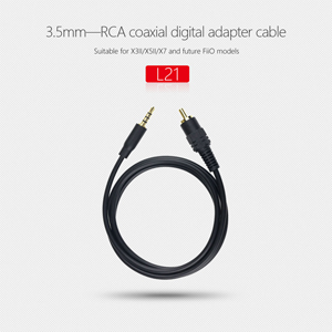 Fiio L21 3.5mm - RCA Coaxial Digital Adapter Cable