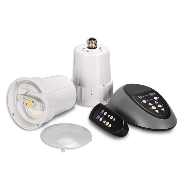 Ebode Wireless LightSpeaker Startup System 2 x LightSpeakers 1 x Wireless Transmitter