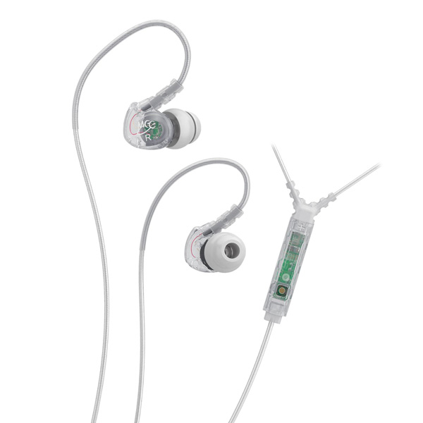 MEElectronics Sport-Fi M6P2 Memory Wire In-Ear Sports Earphones with Microphone 