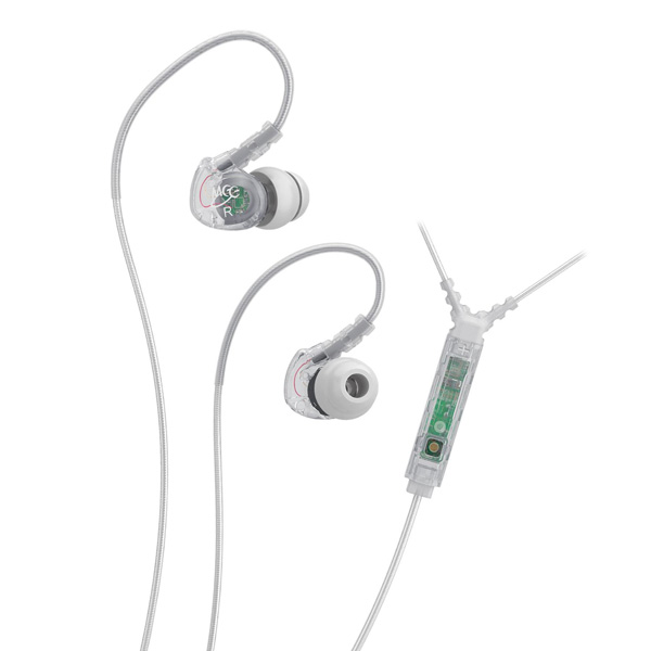 MEElectronics Sport-Fi M6P2 Memory Wire In-Ear Sports Earphones with Microphone