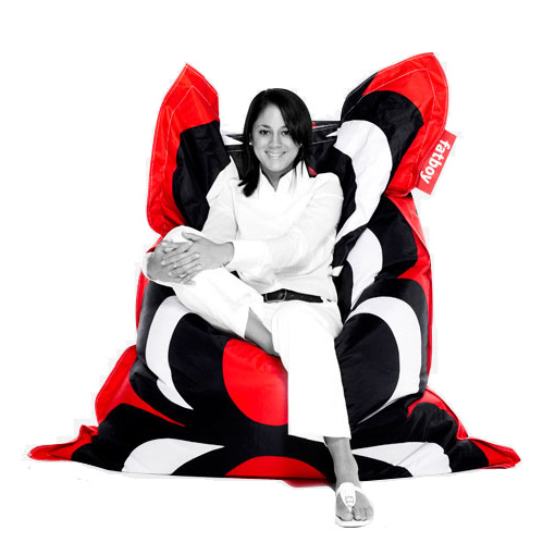 Fatboy - The Original - Marimekko Luxury Beanbag Colour Kaivo Red