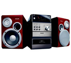 Philips MCD295 DVD MP3 Input Micro HIFI System