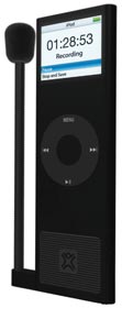 XtremeMac MicroMemo iPod nano 2G Voice Recorder - Black