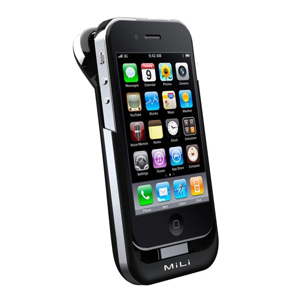 Mili Iphone 4 Power Spring Case & Rechargeable Battery For Iphone 4