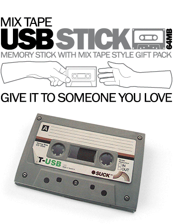 Suck UK Mix Tape USB Stick