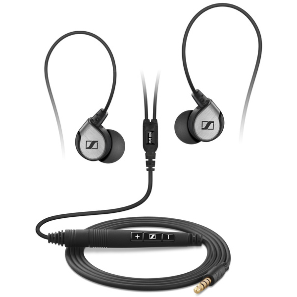 Sennheiser MM 80 iP In-Ear Travel Earphones with