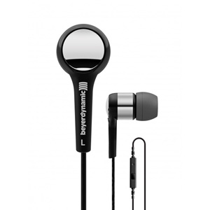 Beyerdynamic MMX102 iE Performance In-Ear Earphones with Mic for iPhone and Other Smartphones - Black