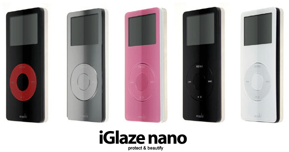 Moshi iGlaze Ultra-Thin Protection for iPod nano - Silver