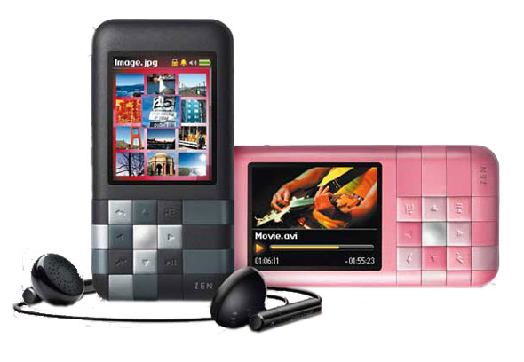 Creative Labs Creative Zen Mozaic 4GB MP3 Player Colour PINK