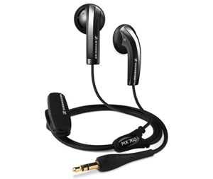 Sennheiser Sennheiser Mx760 High Quality Earphones Colour Black