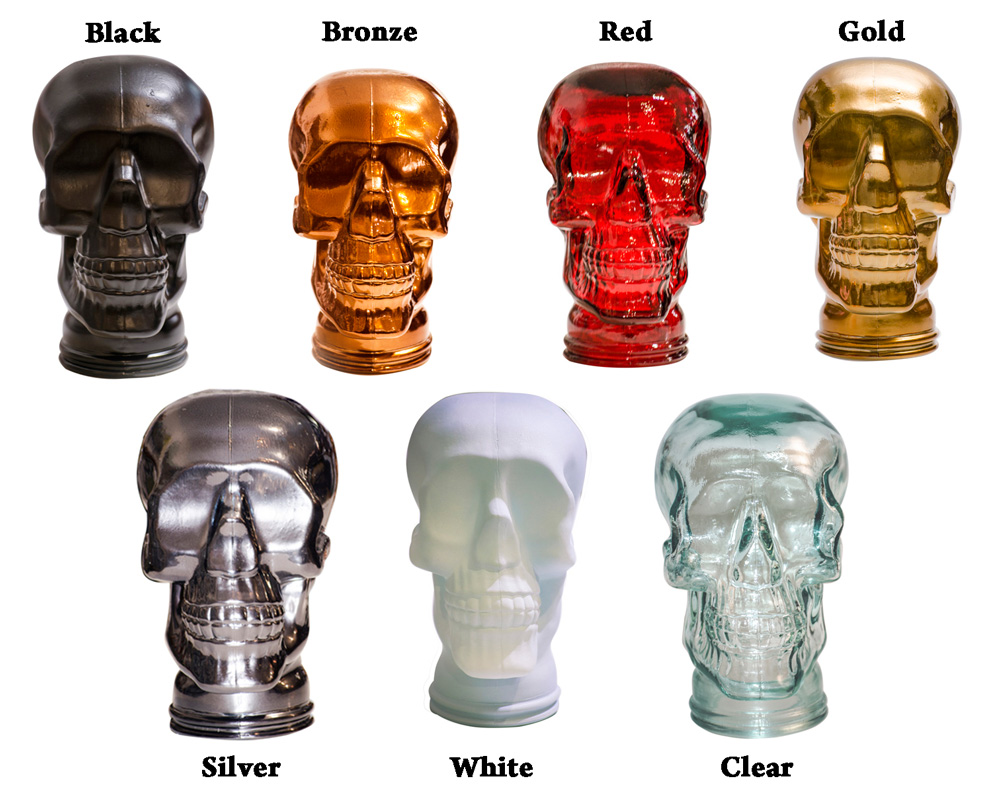 Glass Skull Colour Selection