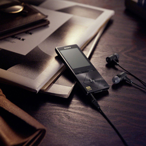 Sony NW-A27 Hi-Res 64GB Walkman with Noise Cancelling Headphones Included - BLACK 