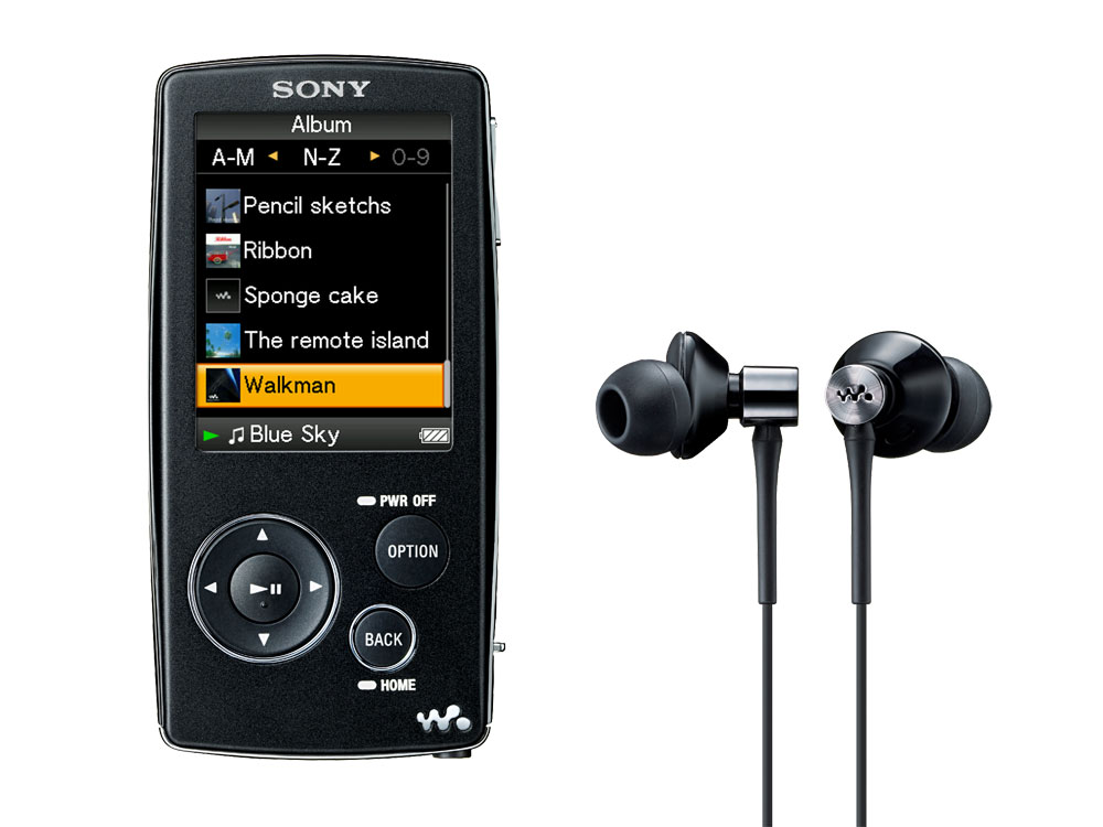 Sony NWZA815 2GB MP3 Walkman Colour BLACK