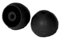 Shure PA749 Ultra Soft Flex Sleeves (black) for E2C Small