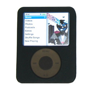 PDO TopSkin Silicon Case for iPod Nano 3G Colour WHITE