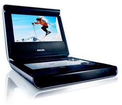 Philips PET720 7in Portable DVD Player