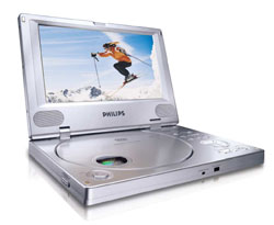Philips PET810 8 in Portable DVD Player