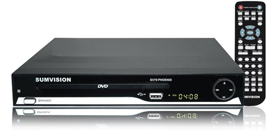 Sumvision Phoenix SV70 1080p Multi Regional DVD Player