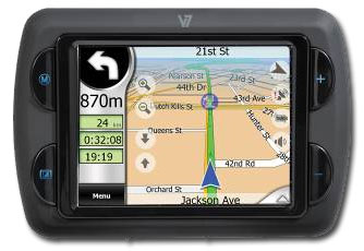 V7 PMD1400 64mb 3.5in Sat Nav UK and Ireland