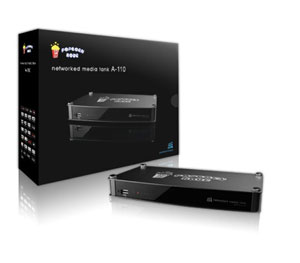 Popcorn Hour A-110 HD Networked Media Tank with 1TB HD