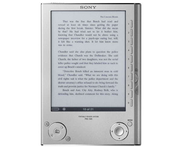 Sony Reader Digital Book PRS505S