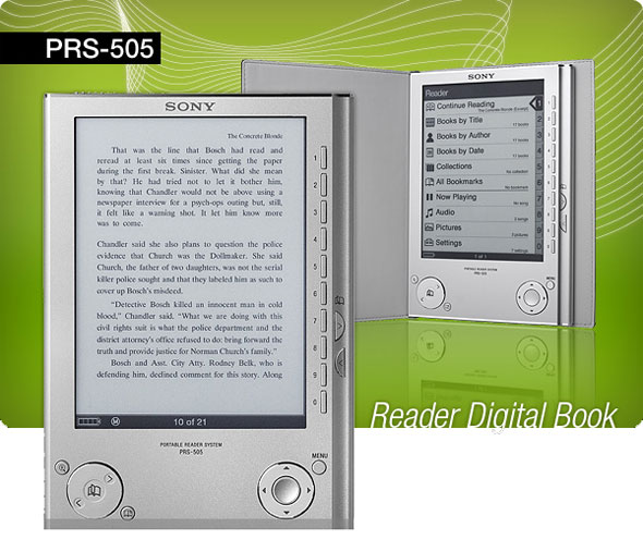 Sony Reader Digital Book PRS505S