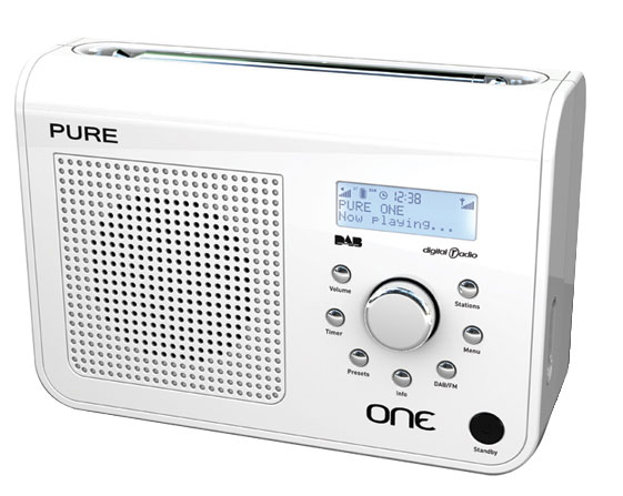 Pure Digital One DAB Radio Colour PINK