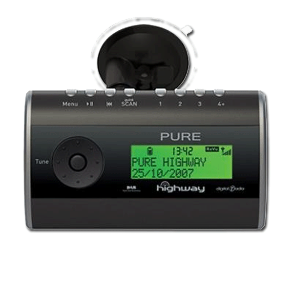 PURE Highway In-Car DAB Digital Radio With FM