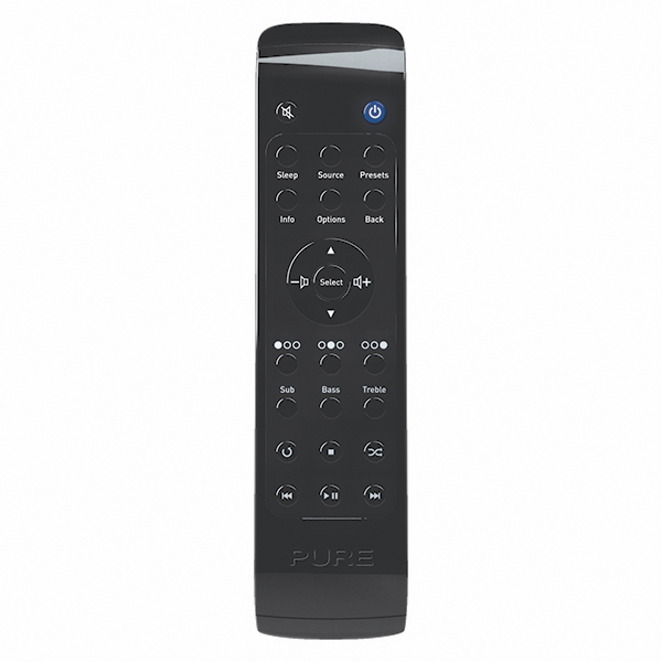 PURE Reach F10 Remote Control Colour BLACK